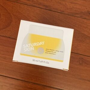 SATURDAY SKIN Yuzu Vitamin C Sleep Mask skin care